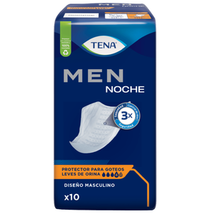 Tena Men Noche Protector Masculino Incontinencia 10 Un