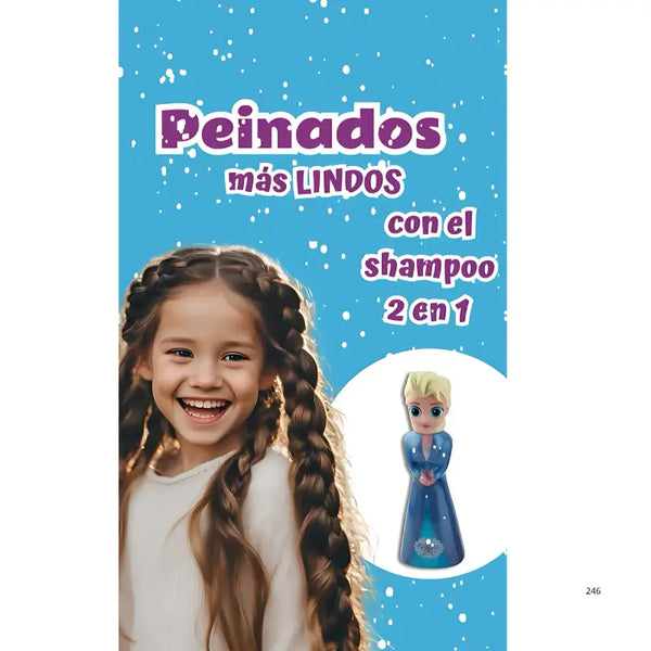 Gelatti Shampoo Kids 2en1 300 Ml FROZEN ELSA
