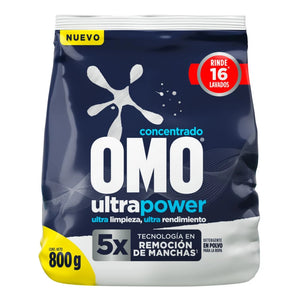 Detergente En Polvo Omo Matic 700 Gr