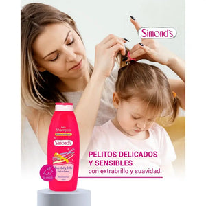 Simond's Kids Shampoo Brillitos De Argán 400 Ml