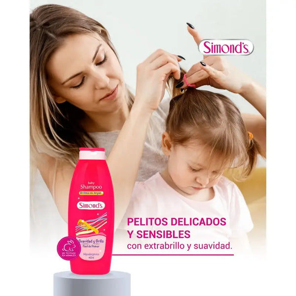 Simond's Kids Shampoo Brillitos De Argán 400 Ml