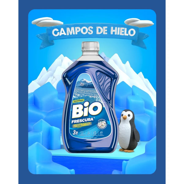 Detergente Liquido Bio Frescura 3 Lts Campos de hielo