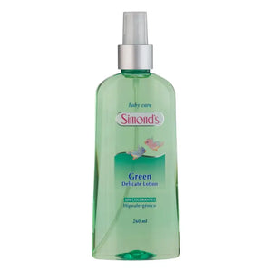 Simond's Baby Care Colonia Para Bebe 260 Ml GREEN DELICATE LOTION