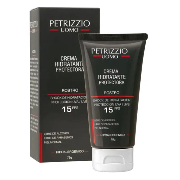 Petrizzio Crema Hidratante Protectora Uomo Fps15