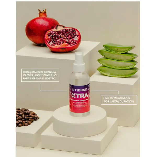 Etienne Primer Fijador De Maquillaje Spray Xtra Fix 100ml