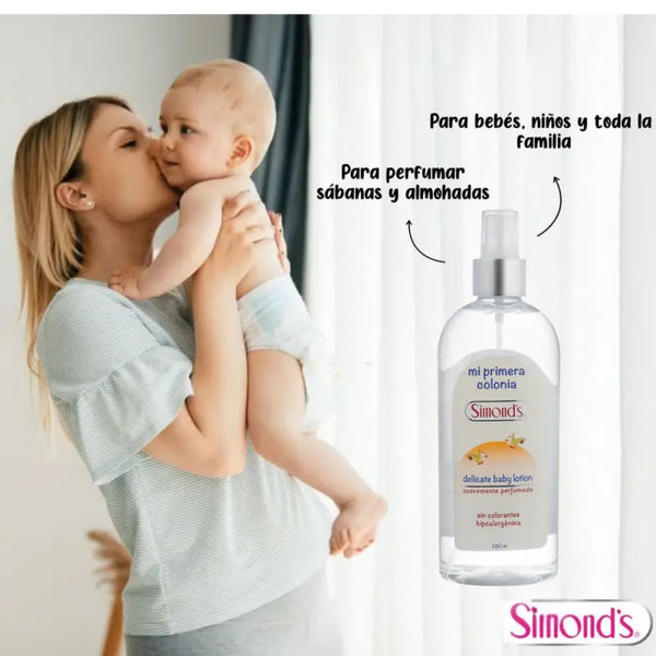Simond's Baby Care Mi Primera Colonia Para Bebe 210 Ml
