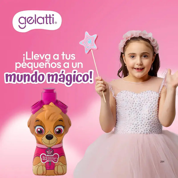 Gelatti Shampoo Kids 3en1 350 Ml PAW PATROL SKYE AVIADORA ROSA