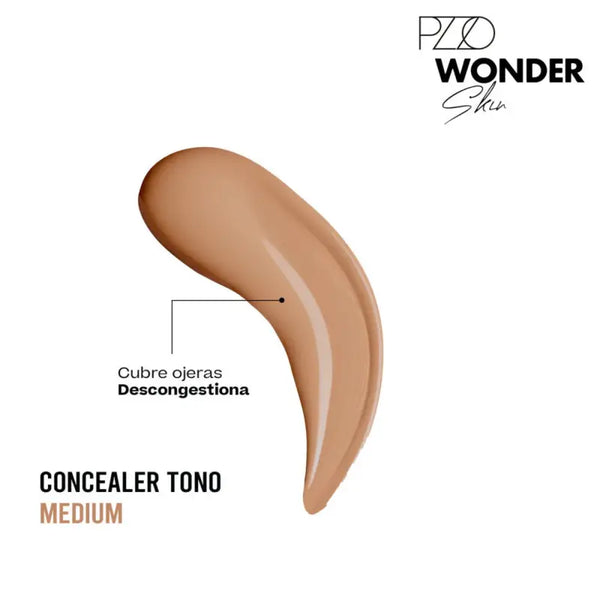 Petrizzio Corrector De Ojeras Wonder Skin Concealer 14 Ml Medium 02