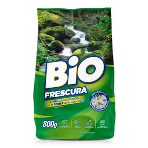 Detergente En Polvo Bio Frescura 800 Gr Bosque nativo