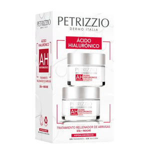 Petrizzio Set De Crema Antiarruga Día/noche Ácido Hialurónic