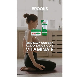 Brooks Crema Hidratante Reparadora De Pies 200ml