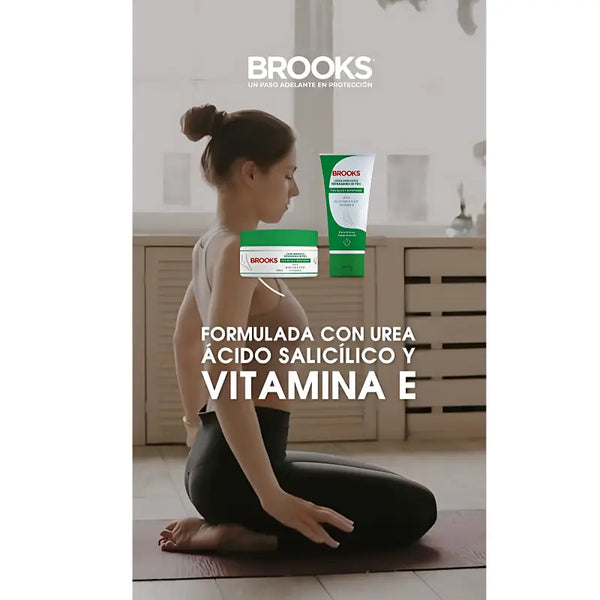 Brooks Crema Hidratante Reparadora De Pies 75 Ml