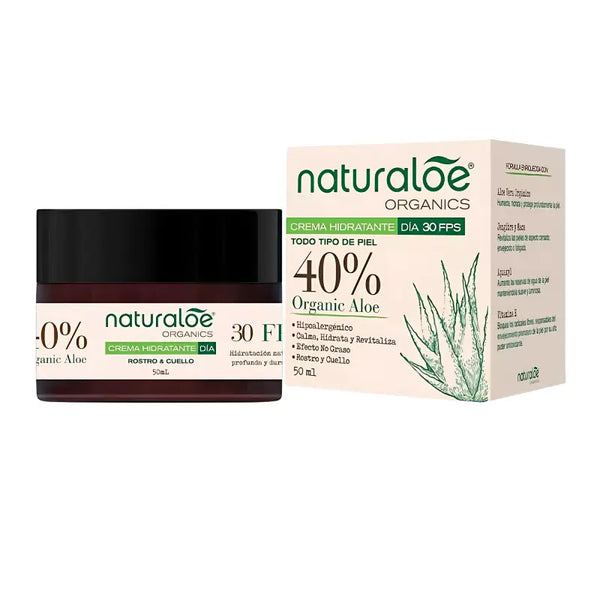 Naturaloe Crema Hidratante Dia 30 Fps 50 Ml