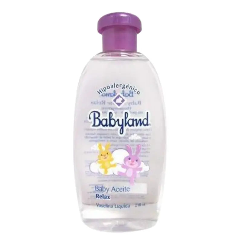 Babyland Aceite Bebe Relax Vaselina Liquida 210 Ml