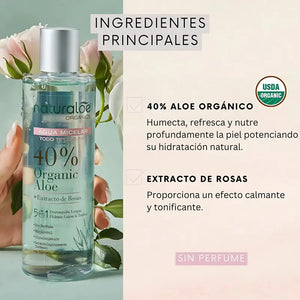 Naturaloe Agua Micelar 250 Ml