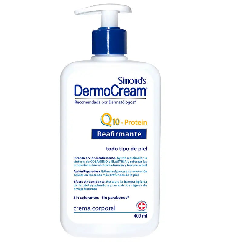 Simond's Dermo Cream Crema Corporal Q10 Protein 400 Ml