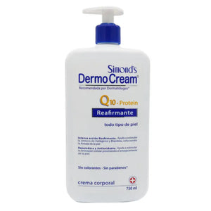 Simond's Dermo Cream Crema Corporal 750 Ml Neutro Q10 Protein