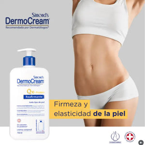 Simond's Dermo Cream Crema Corporal 750 Ml Neutro Q10 Protein