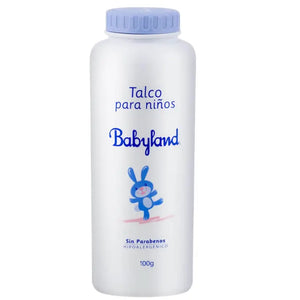 Babyland Talco Hipoalergénico Para Niños 100 Gr