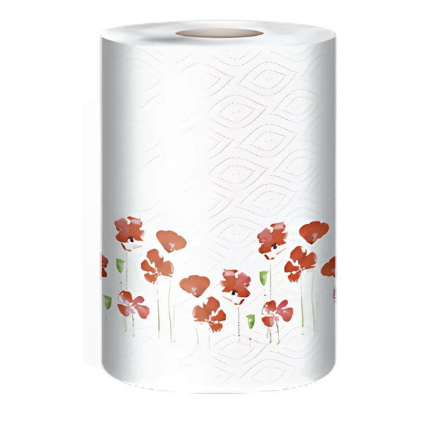 Toalla De Papel Elite Deco Maxi Rollo Triple Hoja 2 Rollos