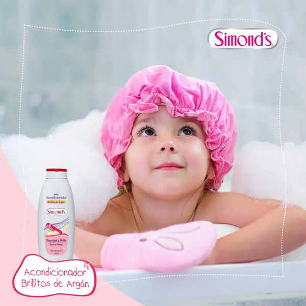 Simond's Kids Acondicionador Brillitos De Argán 400 Ml