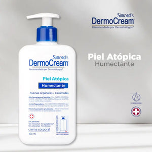 Simond's Dermo Cream Crema Corporal Piel Atópica 400 Ml