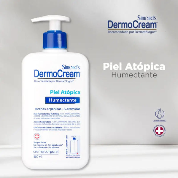 Simond's Dermo Cream Crema Corporal Piel Atópica 400 Ml