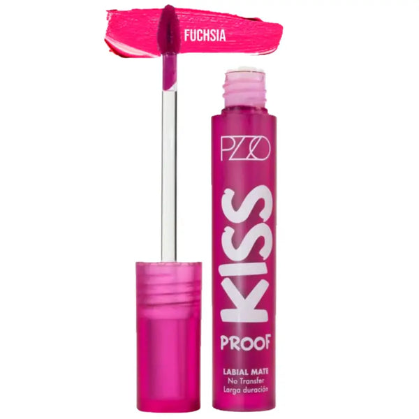 Petrizzio Labial Líquido Kiss Proof Intransferible Fuchsia