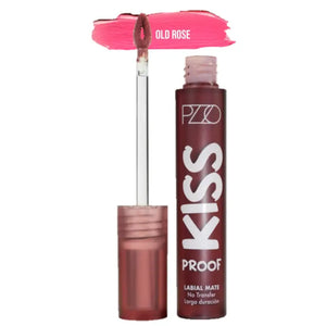 Petrizzio Labial Líquido Kiss Proof Intransferible Old rose