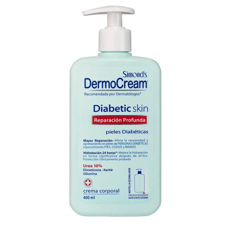 Simond's Dermo Cream Crema Corporal Diabetic Skin 400 Ml