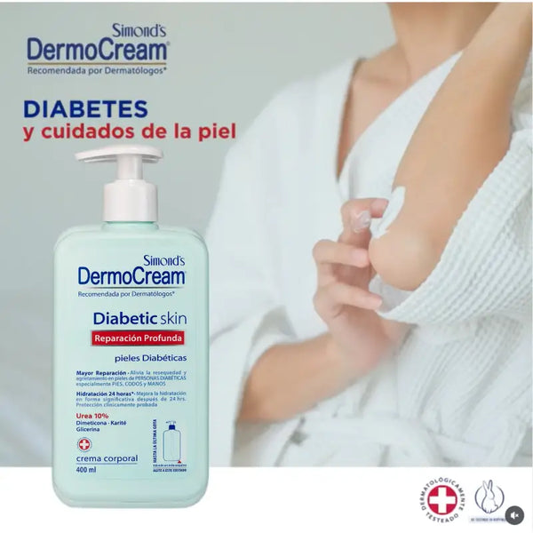 Simond's Dermo Cream Crema Corporal Diabetic Skin 400 Ml
