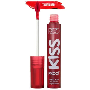 Petrizzio Labial Líquido Kiss Proof Intransferible Italian red