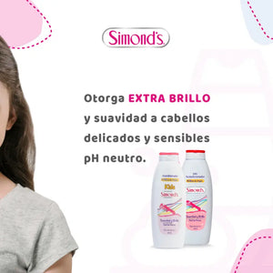 Simond's Kids Acondicionador Brillitos De Argán 400 Ml