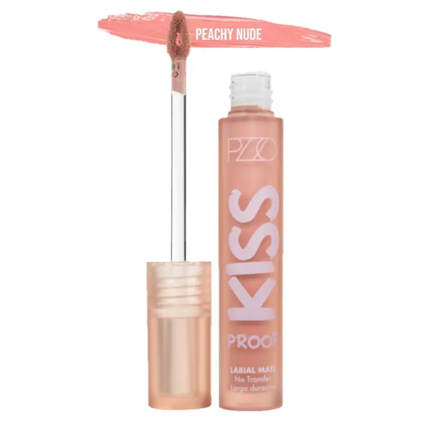 Petrizzio Labial Líquido Kiss Proof Intransferible Peachy nude