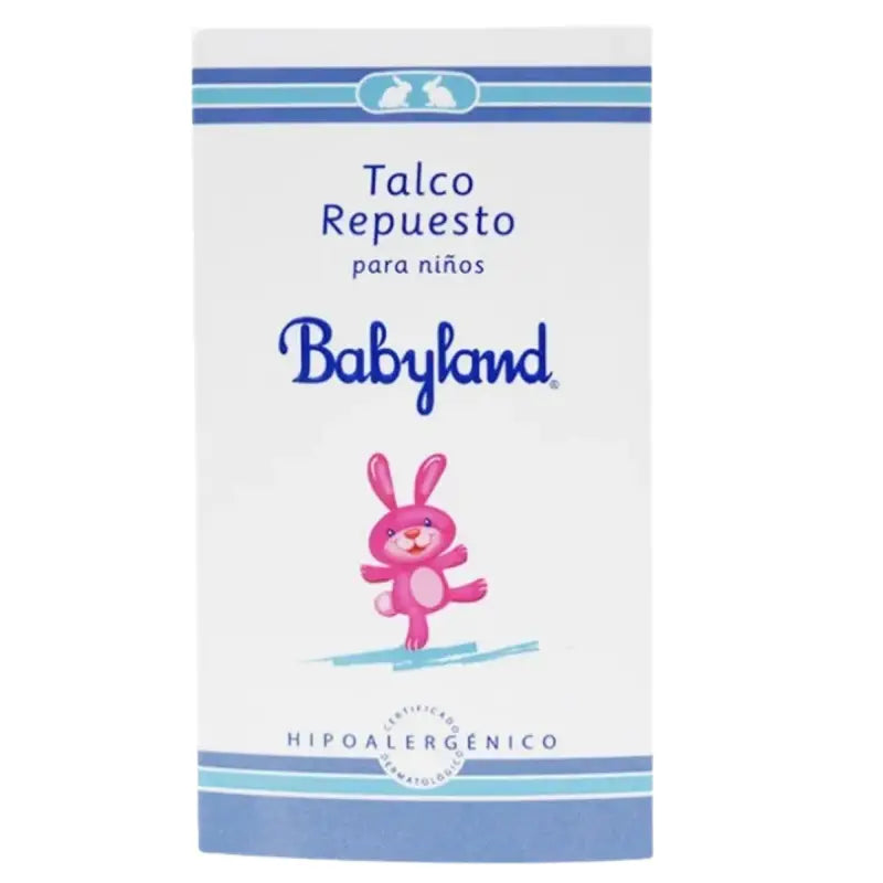 Babyland Talco Hipoalergénico Para Niños Repuesto 200 Gr