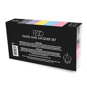 Petrizzio Pzzo Nail Lacquer Set Esmaltes De Uñas X5 Tono Pastel