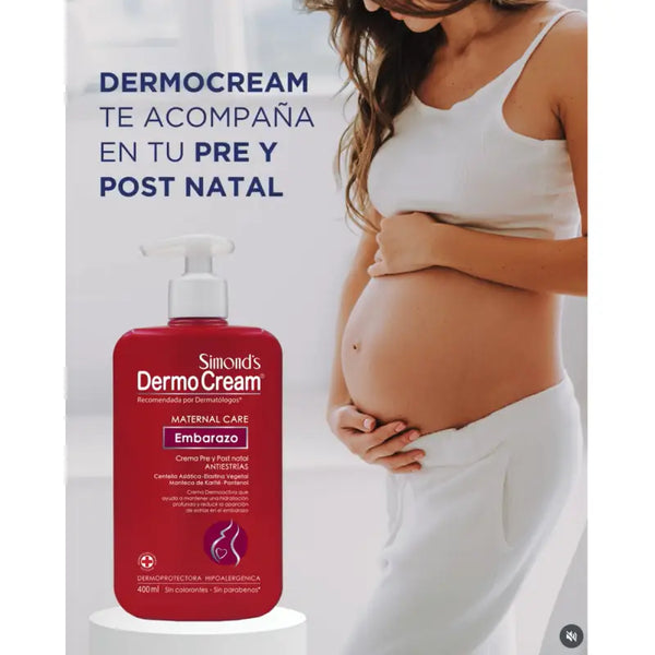 Simond's Dermo Cream Corporal Maternal Care Embarazo 400 Ml