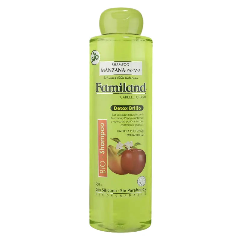 Shampoo Familand Bio 750 Ml Manzana papaya bio