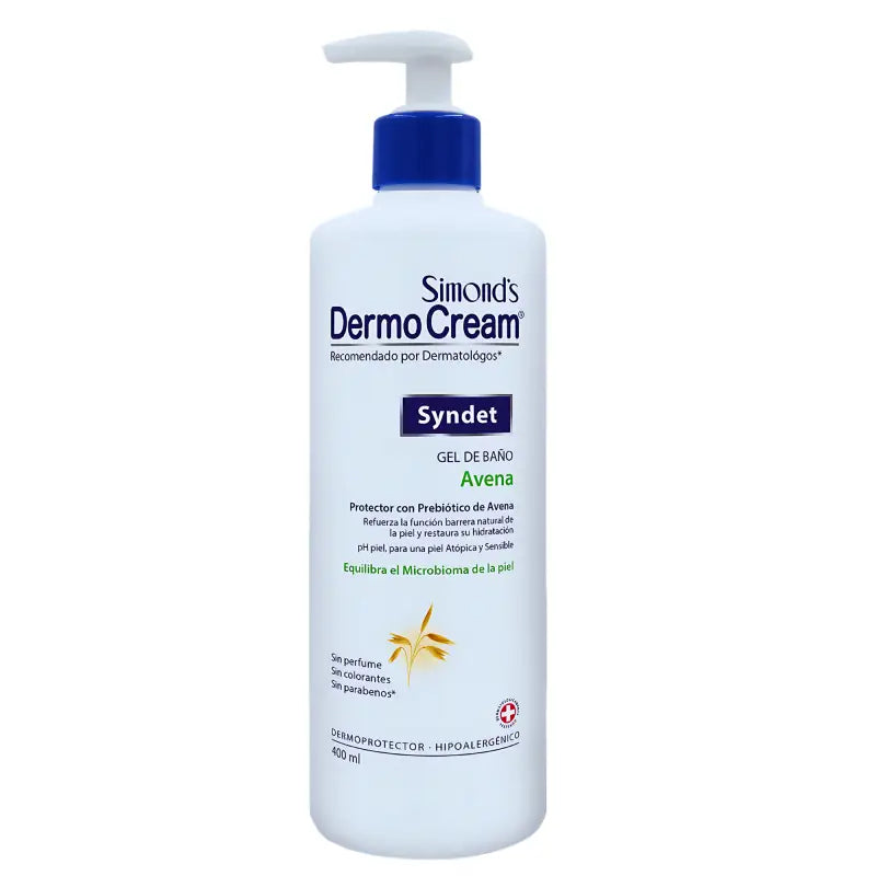 Simond's Dermo Cream Gel De Baño Syndet 400 Ml Avena