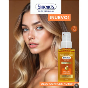 Simond's Óleo Complex Capilar Nutritivo Control Frizz 130 Ml