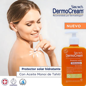 Simond's Dermocream Pantalla Solar Hidratante Spf50 250 Ml