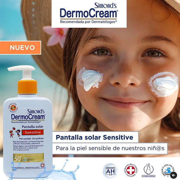 Simond's Dermocream Pantalla Solar Sensitive Spf50+ 250 Ml