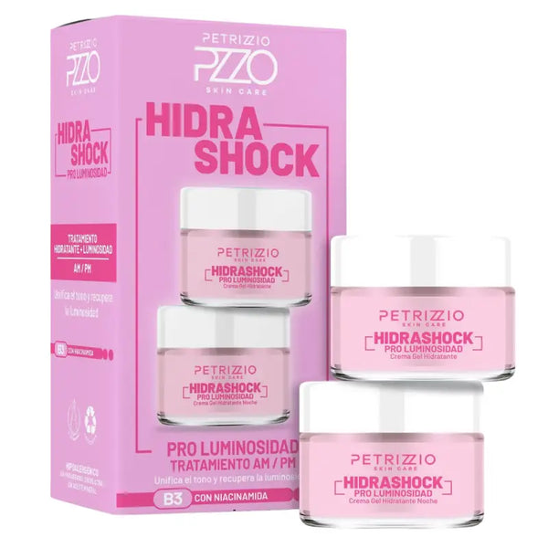 Petrizzio Set De Cremas Hidrashock Pro Luminosidad Dia/noche