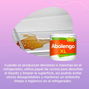 Toalla De Papel Abolengo Xl Absorbente 1 Rollo