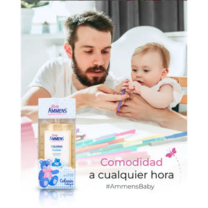 Ammens Baby Colonia Para Bebe Spray 210 Ml Celeste