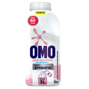 Omo Detergente Líquido Hipoalergénico Para Diluir 500 Ml