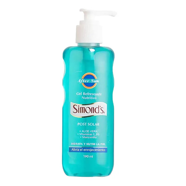 Simond's Gel Refrescante Post Solar Aloe Vera 190 Ml