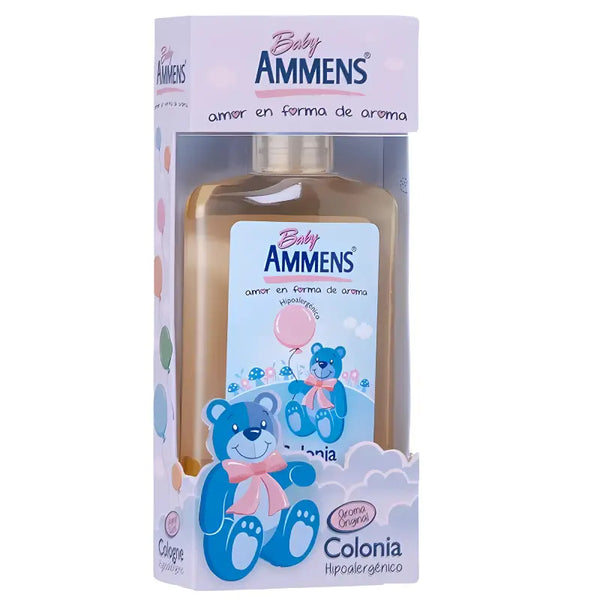 Ammens Baby Colonia Para Bebe Spray 210 Ml Rosado