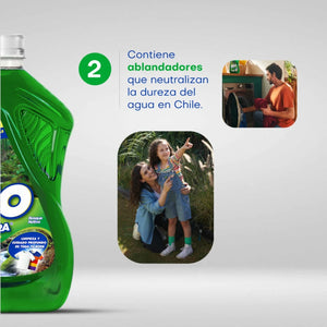Detergente Liquido Bio Frescura 3 Lts Bosque nativo
