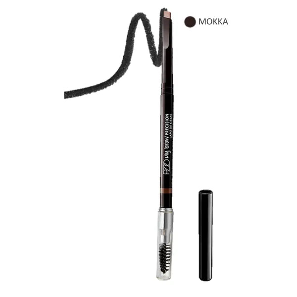 Petrizzio Delineador De Cejas 2 En 1 My Brow Precisión Mokka